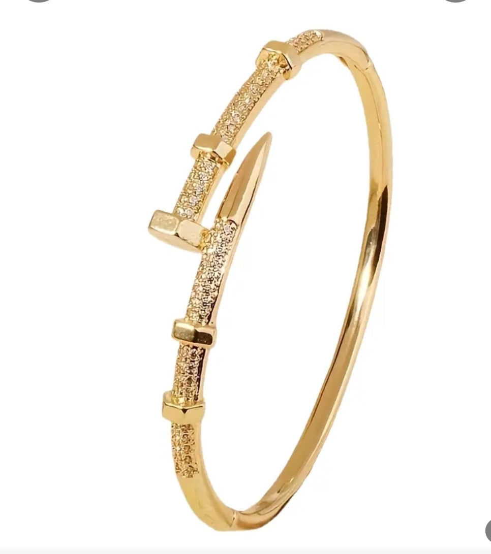 Designer Inspired Nail Bracelet